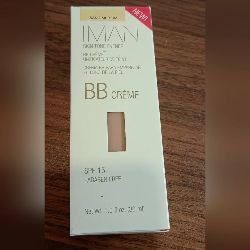 IMAN Skin Tone Evener Bb Creme, Sand Medium